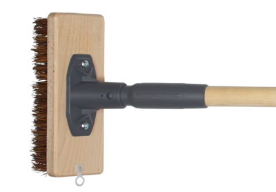 Skurborste Terrass 19 cm med Skaft